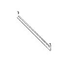 Frigidaire FGET3069UFB Lower Vent Trim - Stainless - Genuine OEM