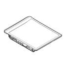 Frigidaire FRSS2323AB0 Crisper Cover Assembly (Glass, Upper, W/ trim gasket) - Genuine OEM