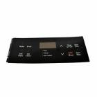 Frigidaire LFGF3054TDB Touchpad Control Panel Overlay - Black - Genuine OEM