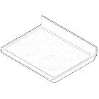 Frigidaire LGEF3046TFC Main Glass Cooktop - Black - Genuine OEM