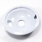 GEF355CFSA Drip Pan (White, 6in, with clip) - Genuine OEM