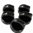 Kenmore 790.71384700 Burner Knob Kit (Black) - Genuine OEM