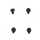 GE Part# WB2K101 Rubber Feet Kit (OEM)