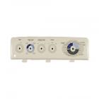 GE DWSR483GG8CC Control Panel/Backsplash - White - Genuine OEM