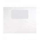 GE JBS27WC4WW Exterior Door Glass - white - Genuine OEM