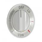 GE JCS57Y1WW Surface Unit Control Knob - White - Genuine OEM