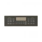GE JGB850EEF2ES Control Panel Touchpad Overlay (T012, Black) - Genuine OEM