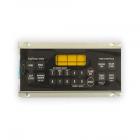 GE JGBP88SEK2SS Membrane/Keypad/Timer and Button Overlay - Black - Genuine OEM