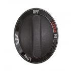 GE JGSP44BEY2BB Burner Control Knob - Black - Genuine OEM