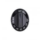 GE JMS08BD1AD Thermostat Knob - Black - Genuine OEM