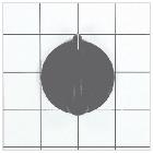 GE JSP47SH2SS Burner-Control Knob -Profile - Genuine OEM