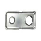 GE LGB356WEA1WW Double Burner Drip Pan - Chrome, Right Side - Genuine OEM