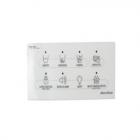 GE PCF23MGSBWW Dispenser Button/Control Panel - White - Genuine OEM