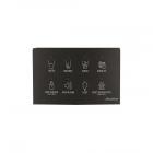GE PSW26PSSDSS Dispenser Button Interface Control Board - Black - Genuine OEM