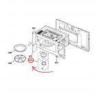 GE SCA1000DCC03 Turn Table Motor Assembly - Genuine OEM