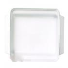 GE Part# WR17X2949 Snack Tray Dish (OEM) Small/White