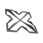 GE ZDP30N4H3SS Wok Grate Insert - Black - Genuine OEM