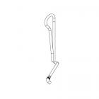 GE ADT521PGF4BS High Loop Drain Hose - Genuine OEM