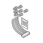 GE AZ65H12EACW7 Thermostat Kit - 8 Pin - Genuine OEM
