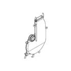 GE CDT875P3N5D1 Side Conduit and Gasket - Genuine OEM