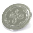 GE GBE21DGKJRWW Nameplate GE Logo (Chrome) - Genuine OEM