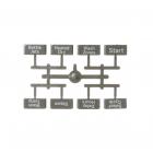 GE GDT580SSF8SS Button Assembly - Genuine OEM