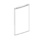 GE GPE12FSKBSB Door Assembly - Stainless - Genuine OEM