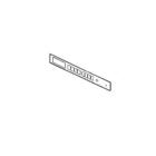 GE GSD4930X65WW Touchpad Control Panel Assembly - Genuine OEM