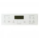 GE JB645DK2WW  Touchpad Overlay Panel Graphics (White) - Genuine OEM