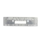 GE JB655DK4BB Latch Trim - Genuine OEM