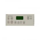 GE JBP71WH2WW Faceplate Touchpad Graphics (White) - Genuine OEM