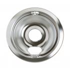 GE JBS460DM3WW Burner Drip Bowl (6 in, Chrome) - Genuine OEM