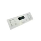GE JGB660DP1WW Touchpad Control Panel Overlay - White - Genuine OEM
