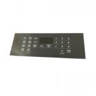 GE JGB735EP1ES Touchpad Control Panel Overlay - Dark Gray - Genuine OEM
