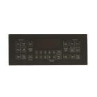 GE JGB870SEF1SS Touchpad Control Panel Overlay - Black - Genuine OEM