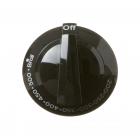 GE JGBS30DEK1BB Thermostat Knob (Black) - Genuine OEM