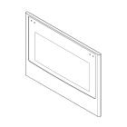 GE JK5500DF1BB Outer Door Glass Panel (Black) - Genuine OEM