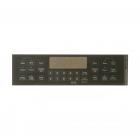 GE JT3500SF2SS Touchpad Panel Overlay Graphics (Black) - Genuine OEM