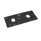 GE JV248P1SS Switch Panel - Genuine OEM
