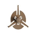 GE JVM3150SF1SS Holder Stirrer Fan - Genuine OEM