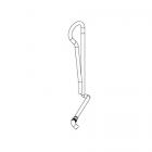 GE PDF820SGJ5WW High Loop Drain Hose - Genuine OEM