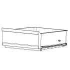 GE PVD28BYNBFS Vegtable Drawer - Clear - Genuine OEM