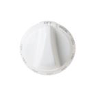 Hotpoint RA724K4WH Temperature Control Knob (White - Genuine OEM