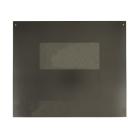 Hotpoint RB757GN1KK Outer Door Glass (Black) - Genuine OEM