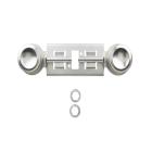 Hotpoint RGB508PEA1CT Double Burner Assembly - Genuine OEM