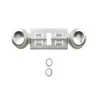 Hotpoint RGB525DEH3WW Double Burner Assembly - Genuine OEM