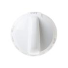 Hotpoint RGB526DEH3WW Temperature Control Knob (White) - Genuine OEM