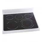 Kenmore 790.96532500 Main Glass Cooktop (Black and White, Five Burner)