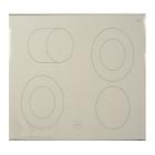 KitchenAid KESS907SBL04 Main Glass Cooktop Replacement (white) Genuine OEM