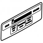 Kenmore 795.79433211 Temperature Control Overlay - Genuine OEM